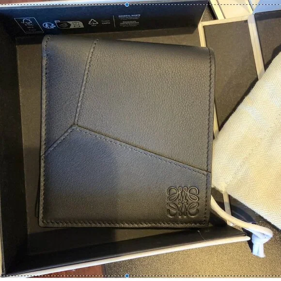 LOEWE Mens wallet - Puzzle bifold coin wallet in classic calfskin - Picture 3 of 4